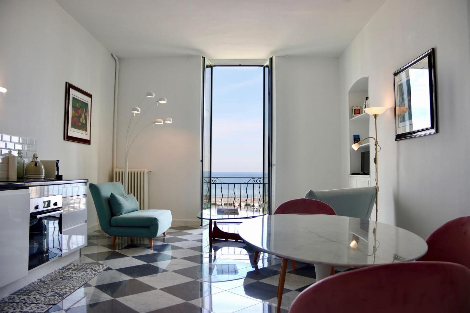 "Le Grand Hotel" Prestigieux Et Unique, Vue Mer Menton Kültér fotó