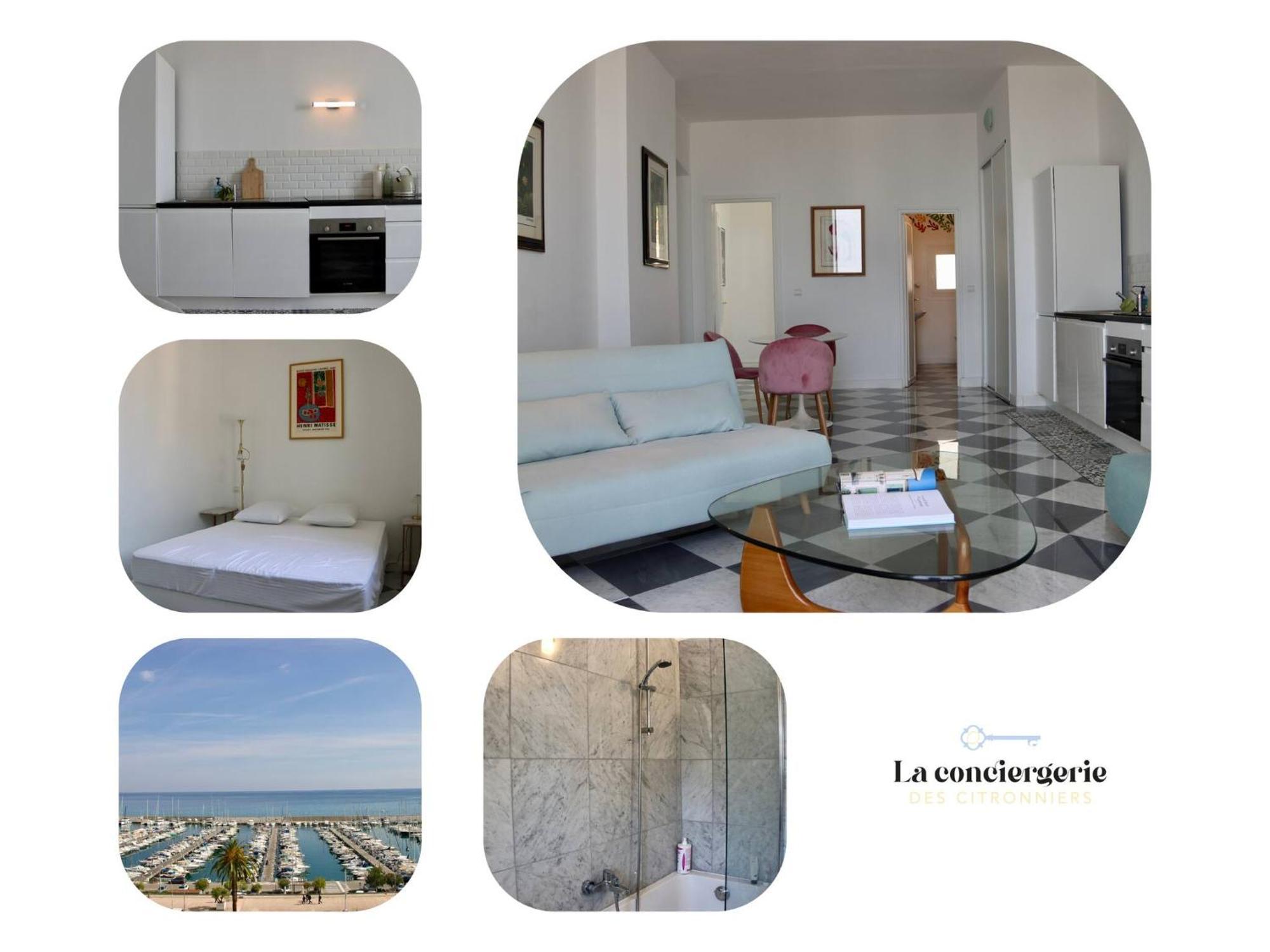 "Le Grand Hotel" Prestigieux Et Unique, Vue Mer Menton Kültér fotó